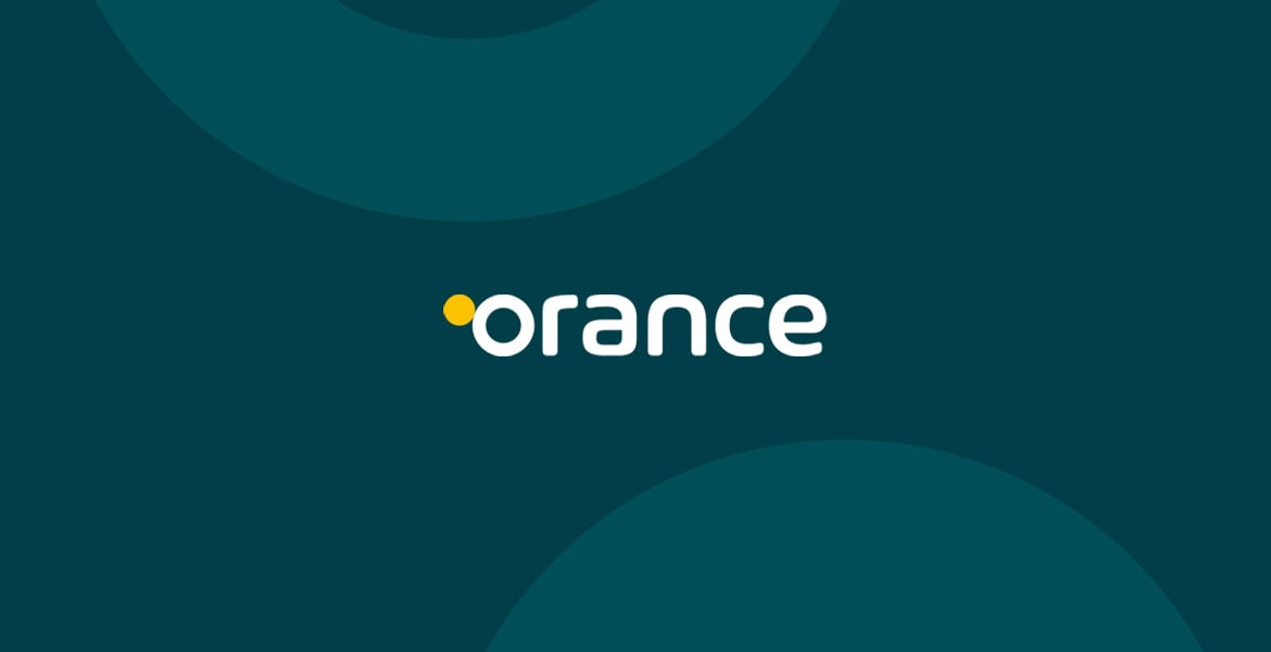 Brand design Orance logo